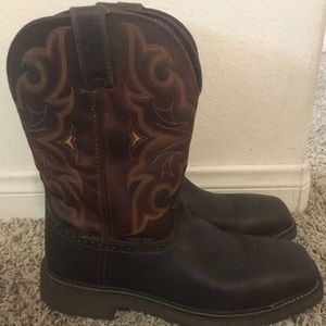 Men’s steel toe cowboy boots